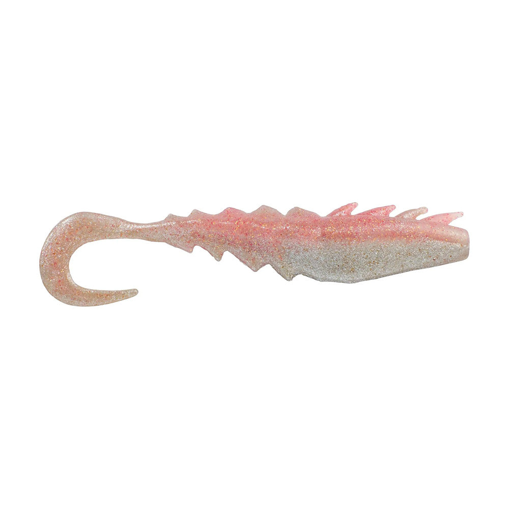 Berkley Gulp Saltwater Nemesis Prawn Curl Tail  5  Flamingo Chrome 1637573