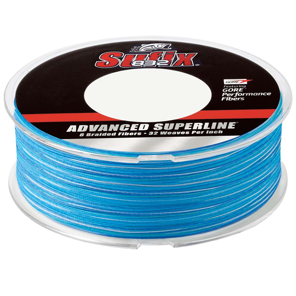 Sufix 832 Advanced Superline Braid  6lb  Coastal Camo  600 yds 660206CC