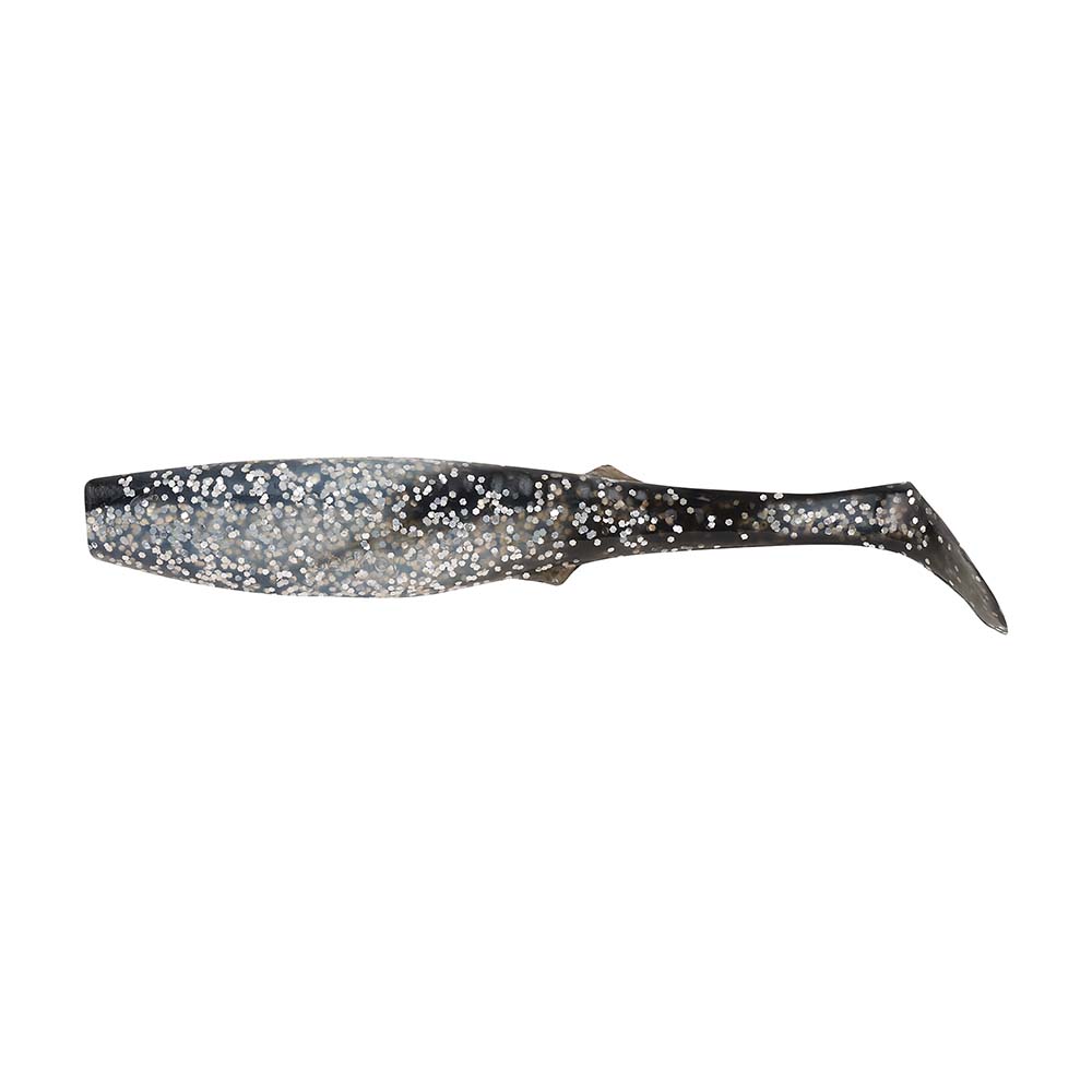 Berkley Gulp Paddleshad  4  Black Silver 1545526