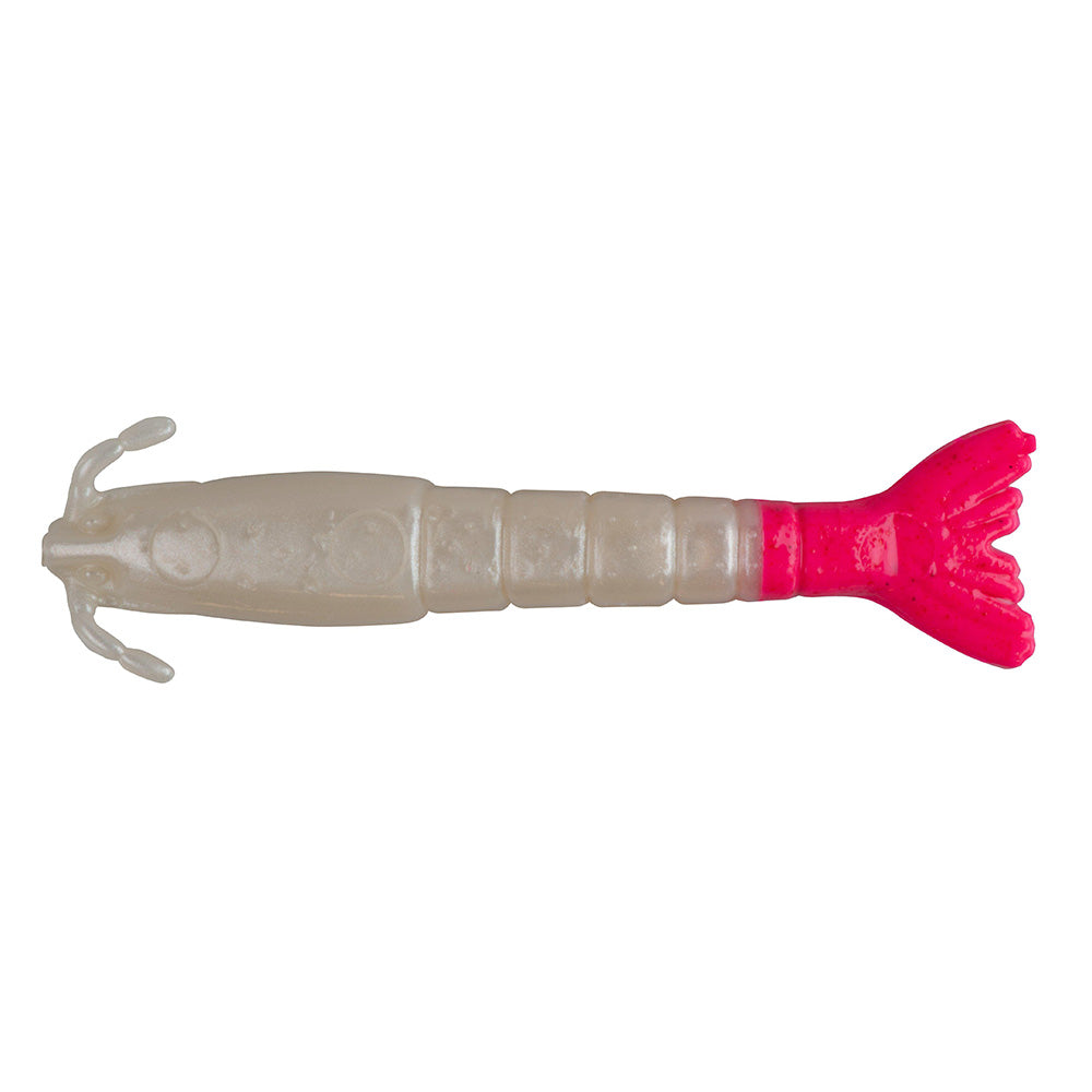 Berkley Gulp Saltwater Shrimp  3  Pearl WhitePink 1294784