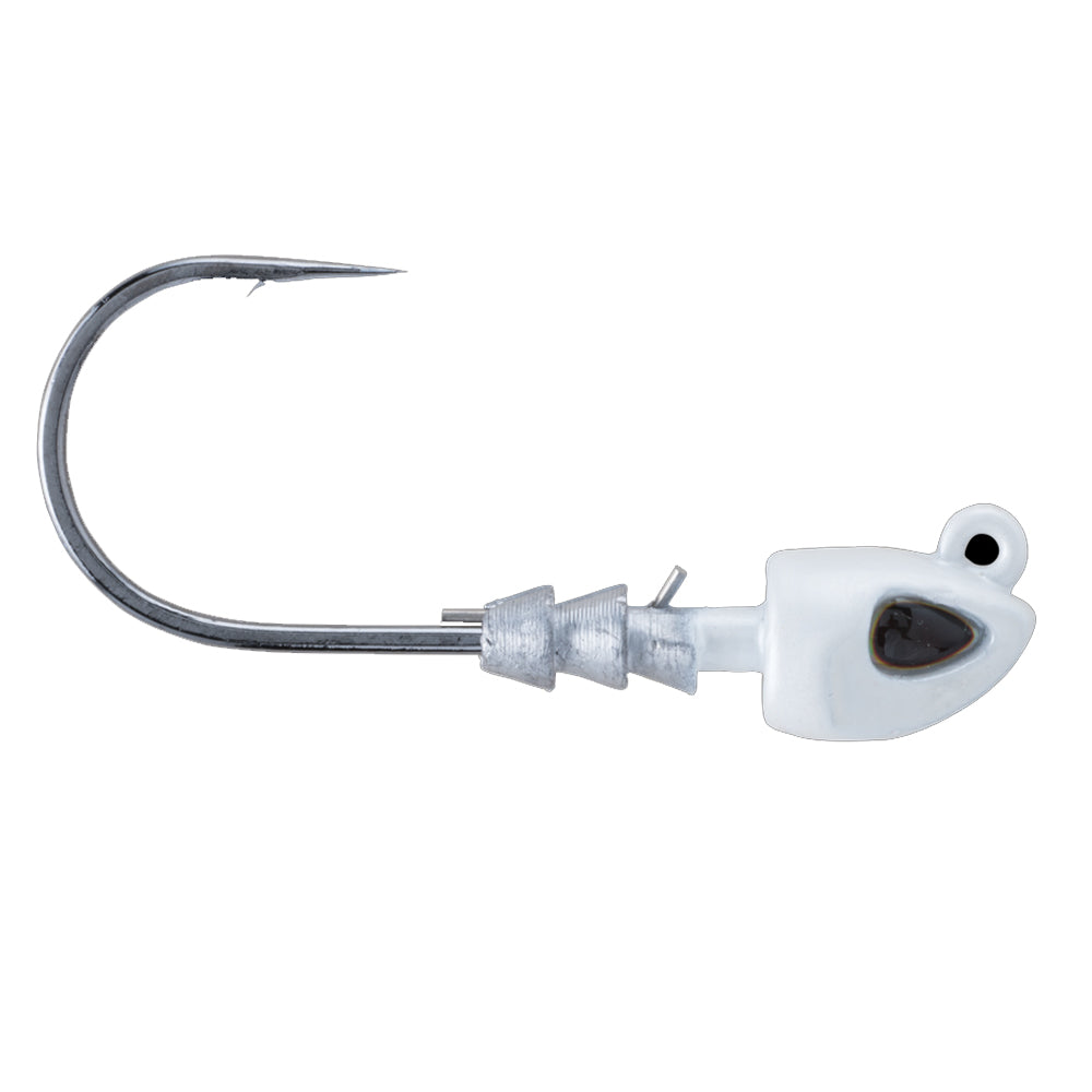 Berkley Fusion19 Swimbait Jighead  10  18oz  Pearl White 1504404